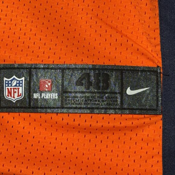 NEW Nike Elite Authentic Peyton Manning Denver Broncos Orange Jersey 48 NWT - Picture 5 of 15